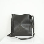 Bottega Veneta Dark Brown Intrecciato Mirage Shoulder bag