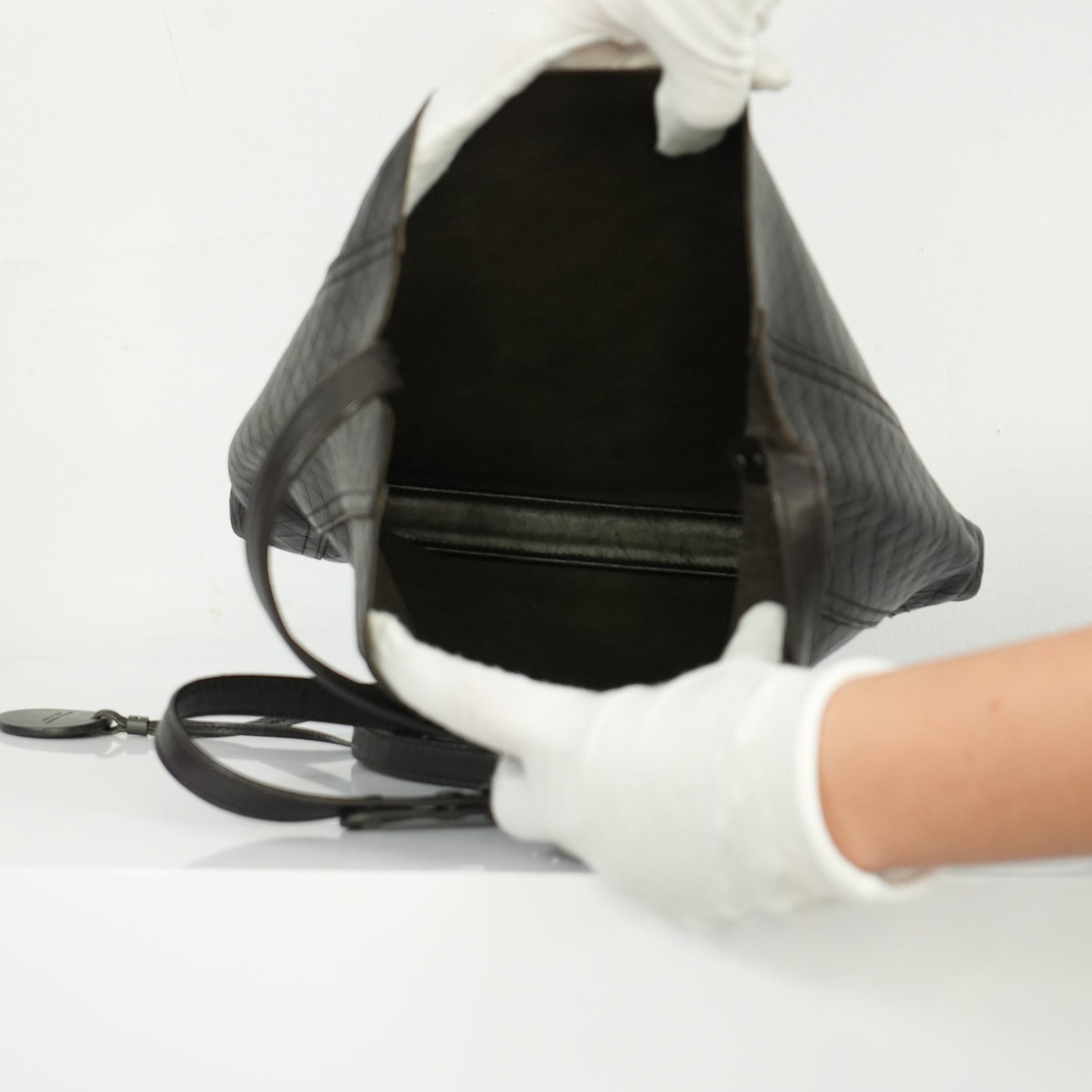 Bottega Veneta Dark Brown Intrecciato Mirage Shoulder bag