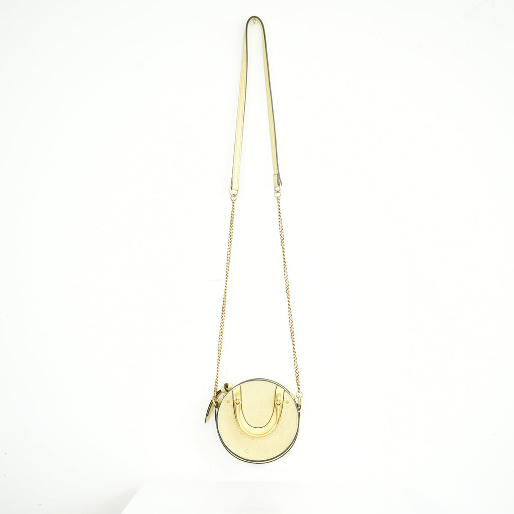 Chloe Yellow Pixie Mini Shoulder Bag