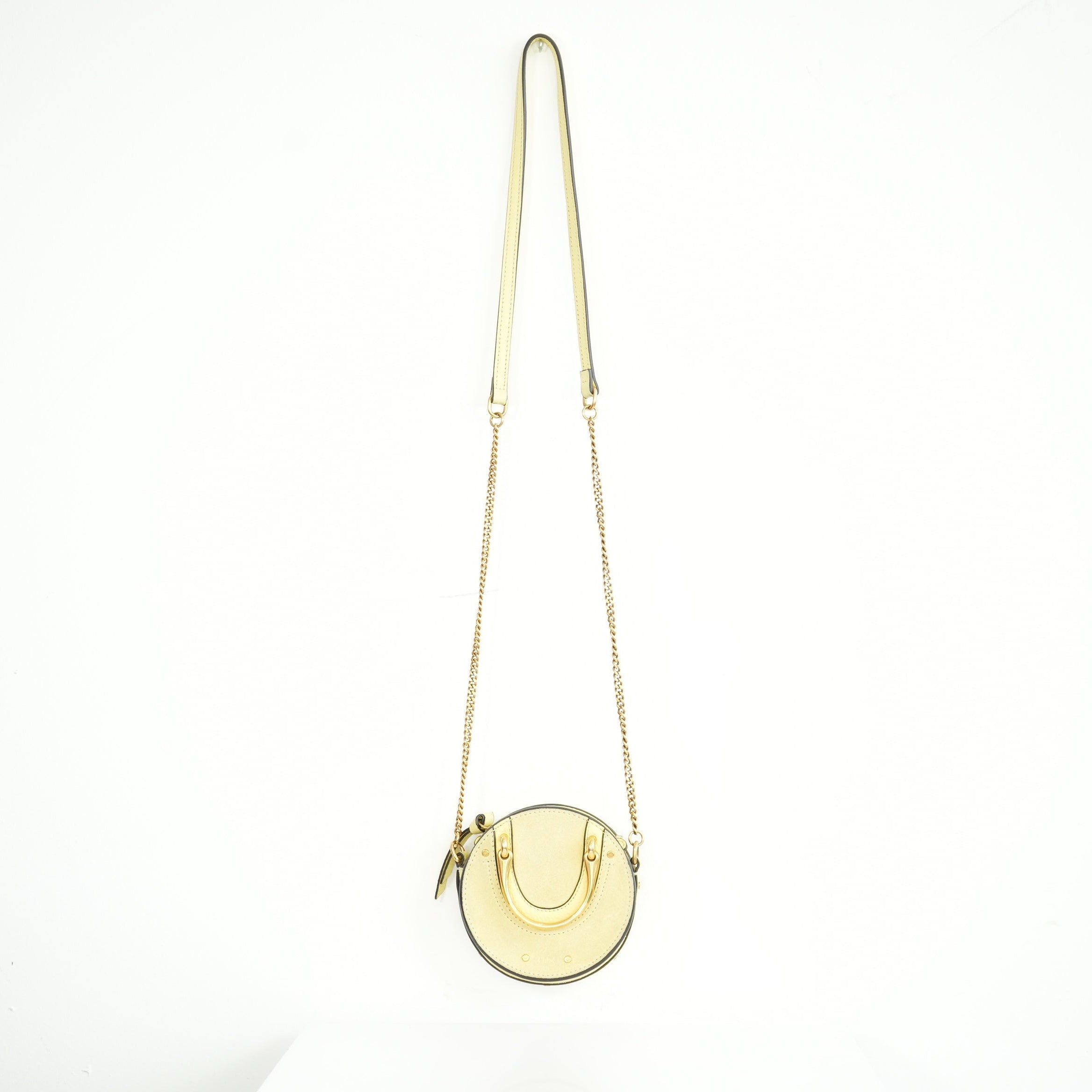 Chloe Yellow Pixie Mini Shoulder Bag