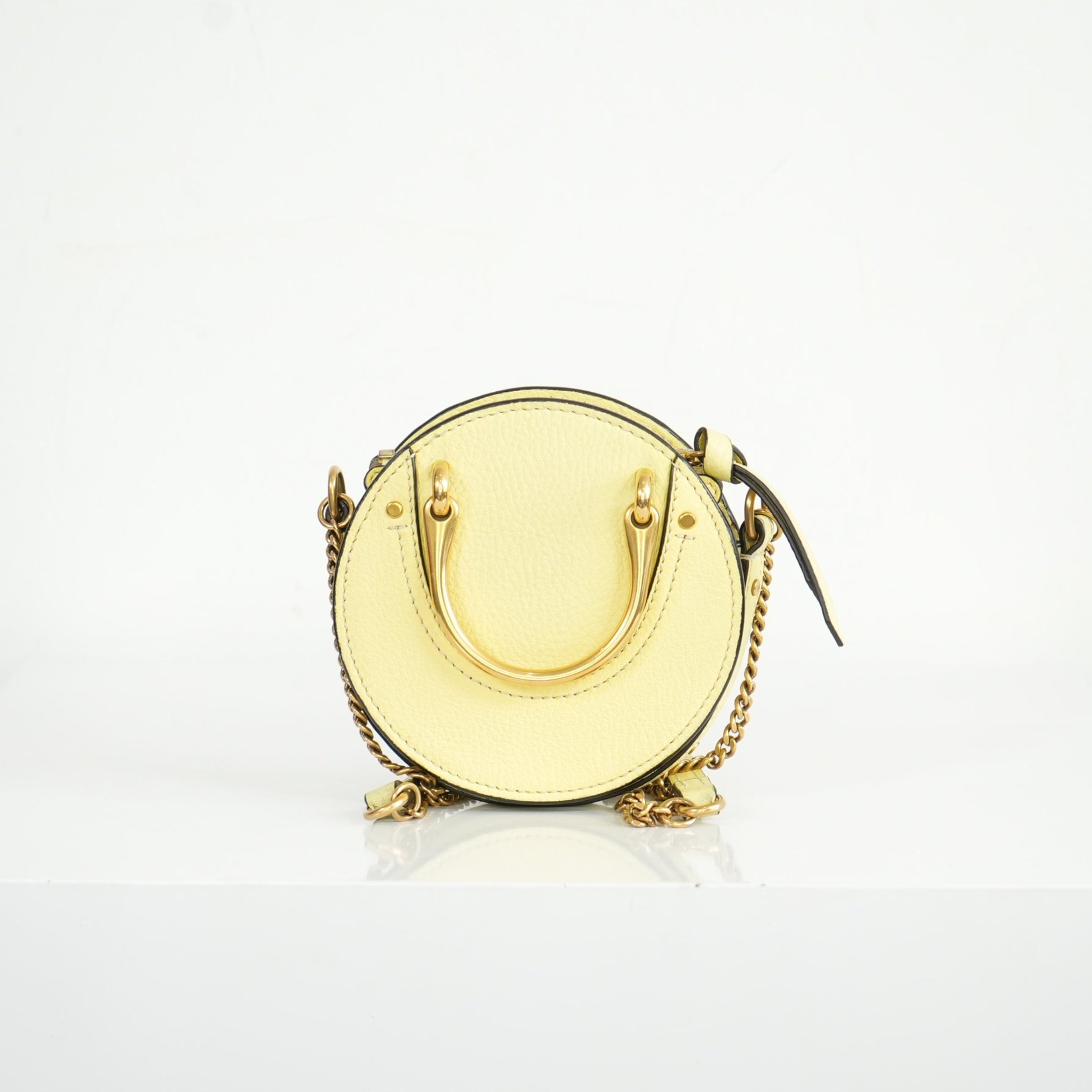 Chloe Yellow Pixie Mini Shoulder Bag