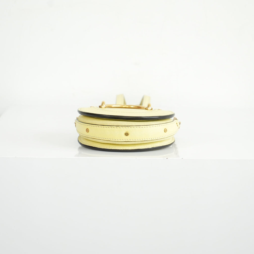 Chloe Yellow Pixie Mini Shoulder Bag