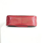 Prada Vintage Red and Brown Shoulder Bag