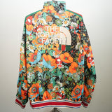 Gucci x The North Face Floral Print Full Zip Jacket Multicolor Large