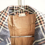 Vintage Gucci Glen 2-Button Plaid Check Blazer Size 38