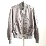 Dior Full Zip Bomber Jacket Gray