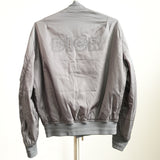 Dior Full Zip Bomber Jacket Gray