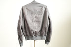 Dior Full Zip Bomber Jacket Gray