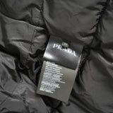 Prada Floral Camouflage Down Hooded Full Zip Puffer Jacket Size 38