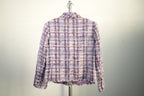 Vintage Chanel Lesage Tweed Button Front Blazer Size 38