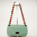 SF EXCLUSIVES: Prada Opaline Nappa Gaufre Leather Flap Shoulder Bag