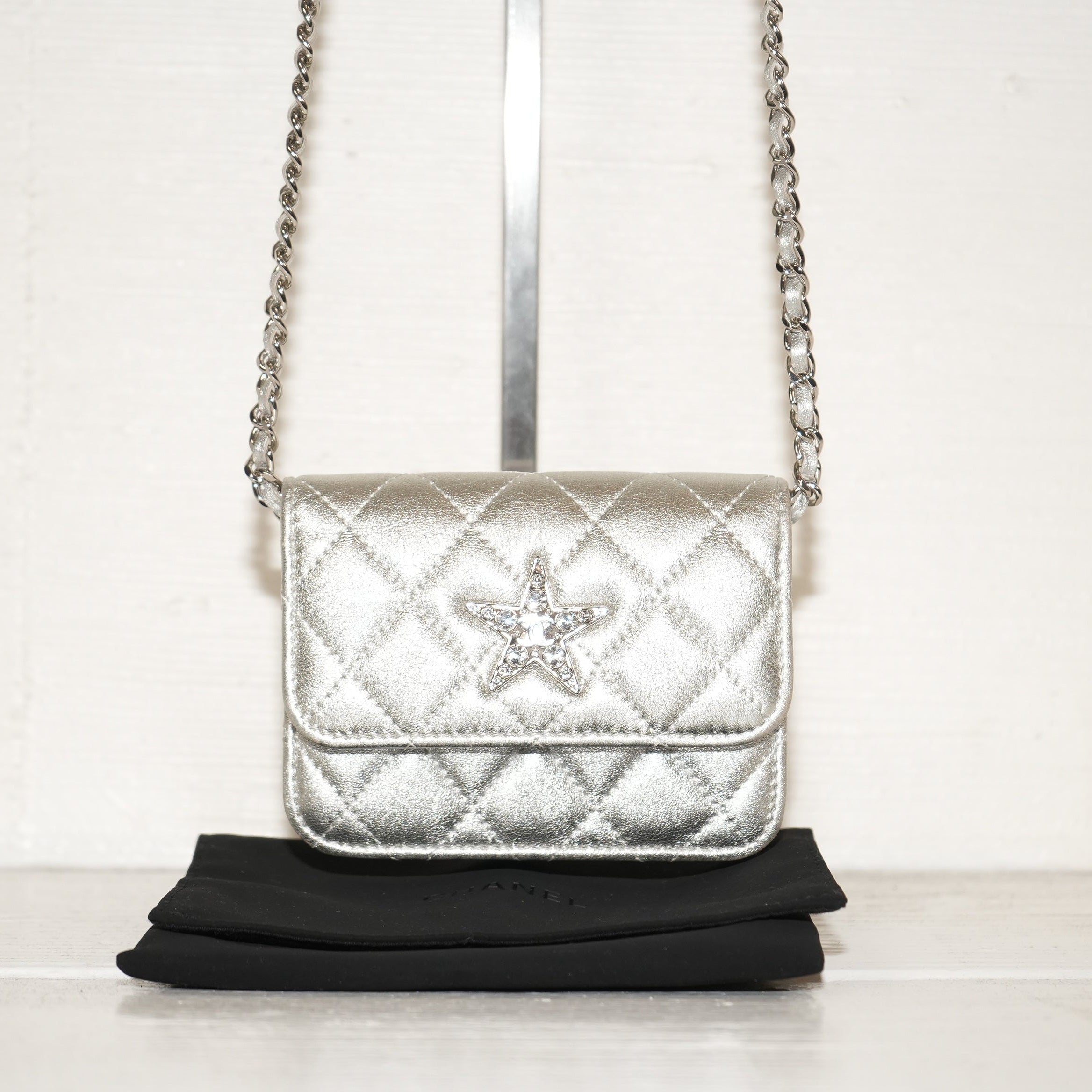 SF EXCLUSIVES: Chanel Crystal CC Walk of Fame Mini Flap Bag