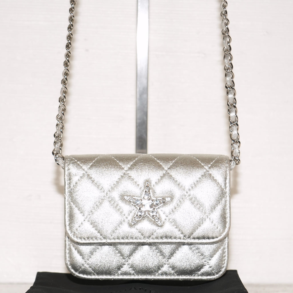 SF EXCLUSIVES: Chanel Crystal CC Walk of Fame Mini Flap Bag