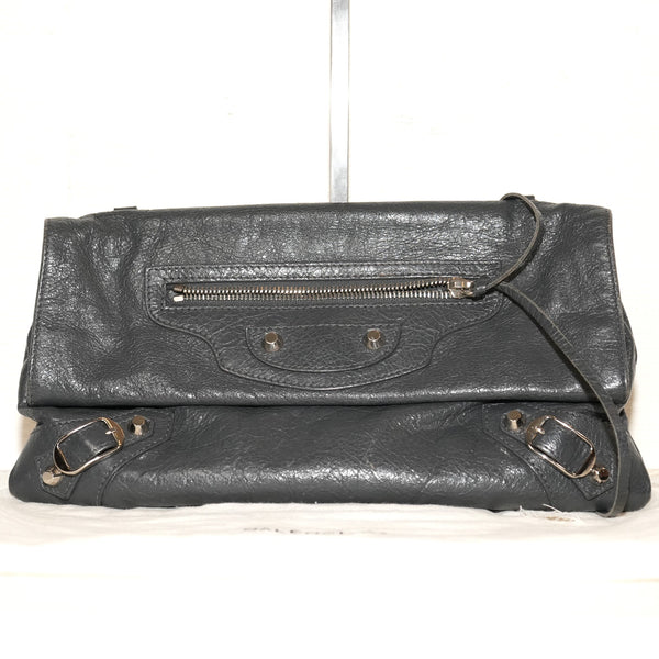 SF EXCLUSIVES: Balenciaga Motocross Envelope Clutch