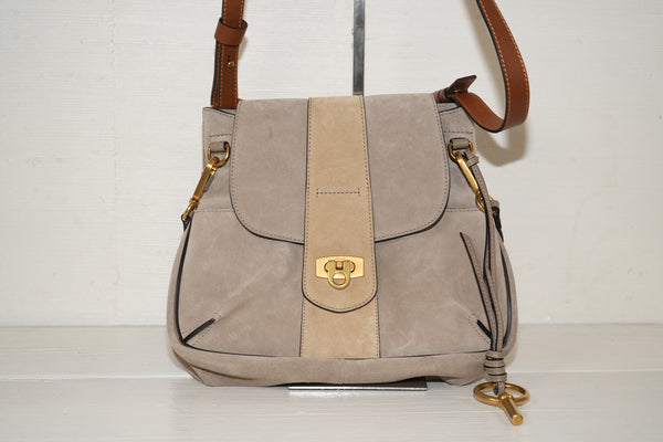 SF EXCLUSIVES: Chloé Lexa Small Suede Shoulder Bag