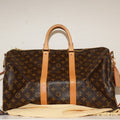 SF EXCLUSIVE: Louis Vuitton Monogram Canvas Keepall Travel Bag