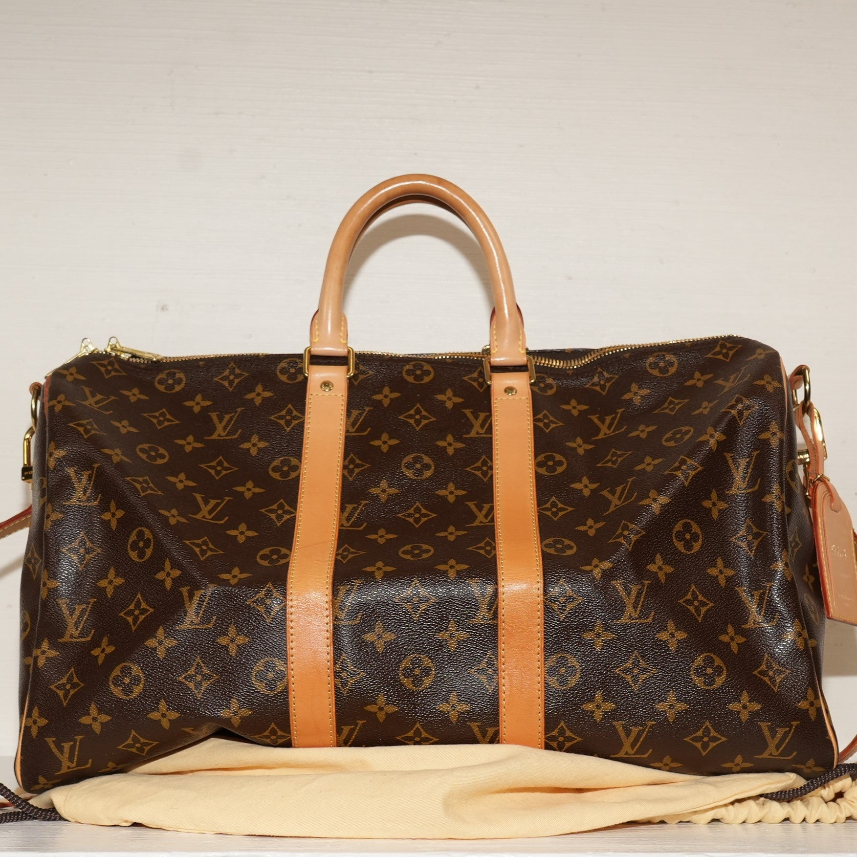 SF EXCLUSIVE: Louis Vuitton Monogram Canvas Keepall Travel Bag