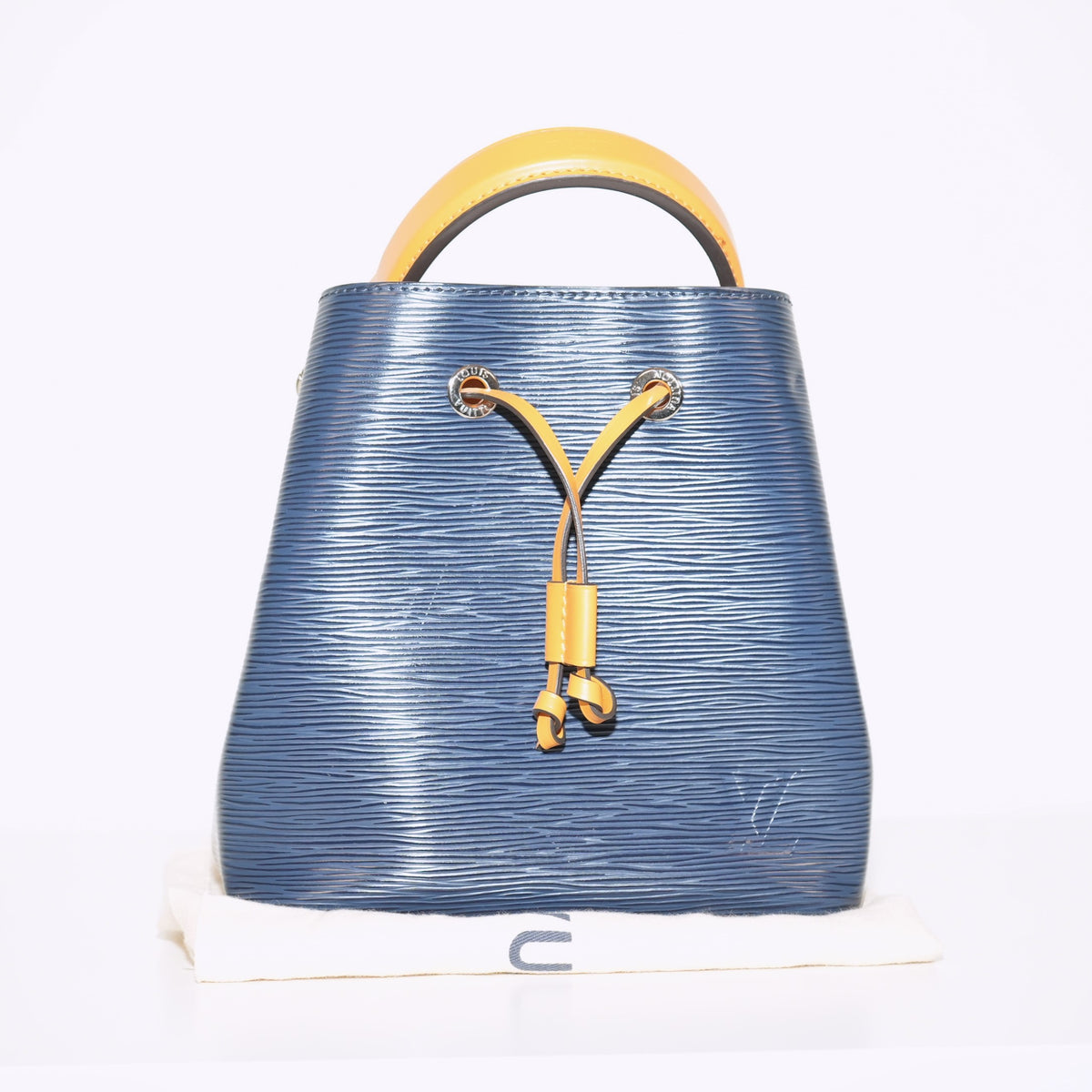 Louis Vuitton Neo Noe BB Epi Leather Indigo Safran