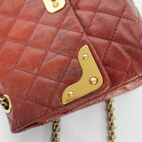 Chanel 2.55 Reissue Diamond Quilted Leather Flap Bag Red