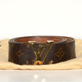 SF EXCLUSIVE: Louis Vuitton Initiales Monogram Canvas Reversible Belt – Size 38 (Pre-Owned)