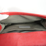 Chanel Boy Caviar Leather Quilted Flap Shoulder Bag Red
