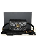 SF EXCLUSIVE: Chanel Quilted Caviar Leather Belt Bag / Waist Bag with CC Logo