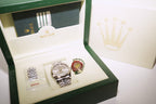 SF EXCLUSIVE: Rolex Datejust 36 Stainless Steel Silver Diamond Dial Fluted Bezel Jubilee Bracelet