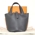SF EXCLUSIVE: Hermès Picotin Lock 18 Clémence Leather Tote Bag