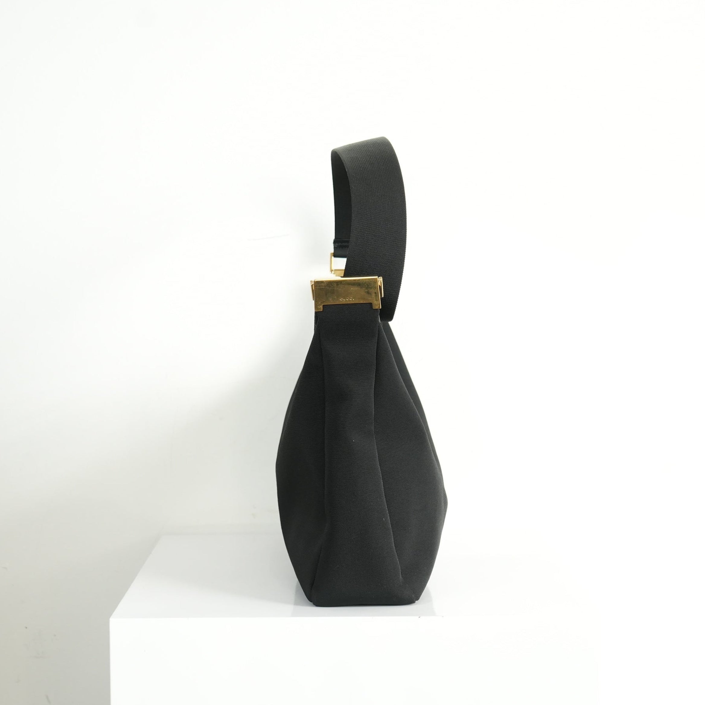 Gucci Black Nylon Messenger Crossbody Bag