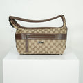 Gucci Beige GG Canvas Shoulder Bag