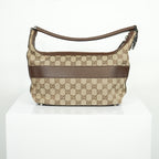 Gucci Beige GG Canvas Shoulder Bag