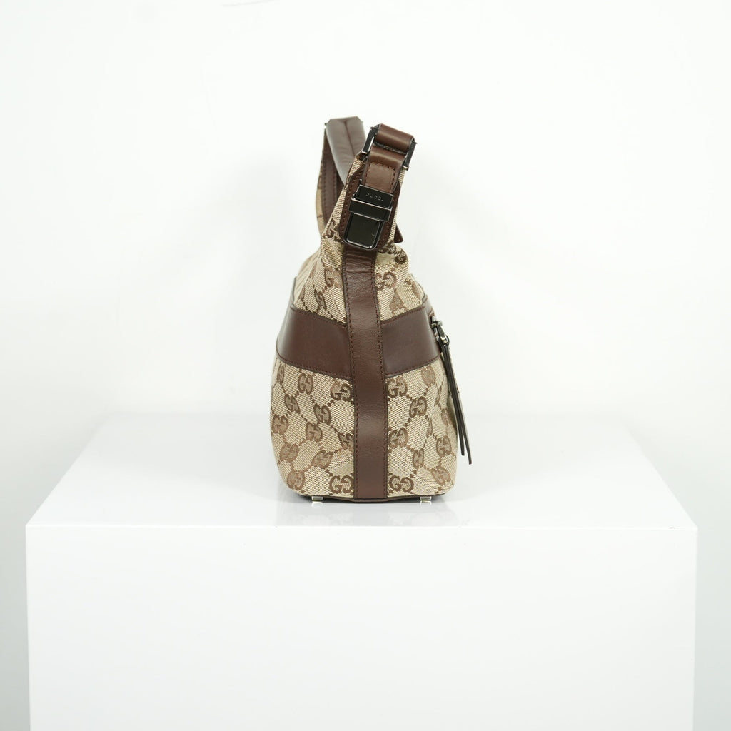 Gucci Beige GG Canvas Shoulder Bag