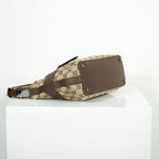 Gucci Beige GG Canvas Shoulder Bag