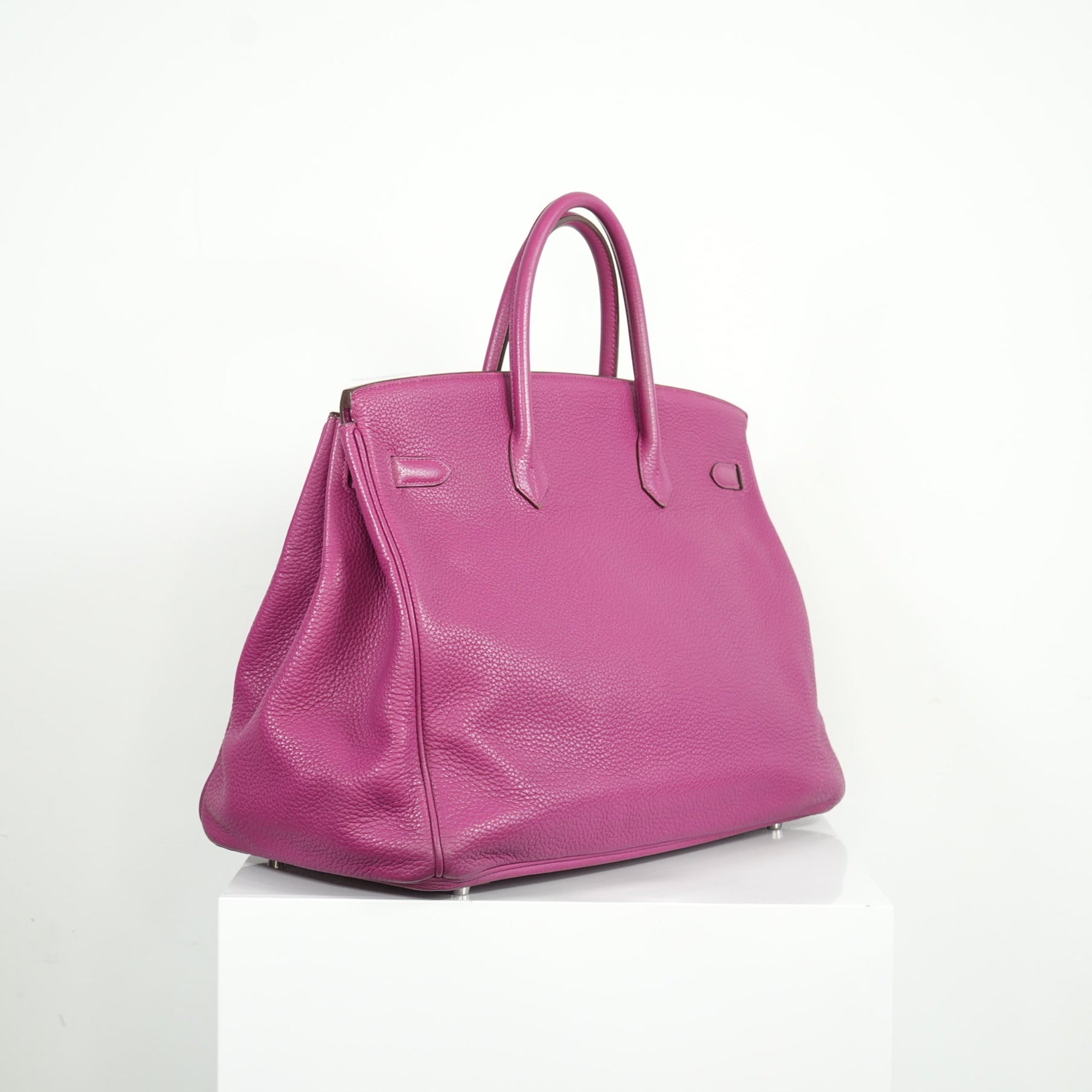 Hermes Fuchsia Birkin 40 Handbag