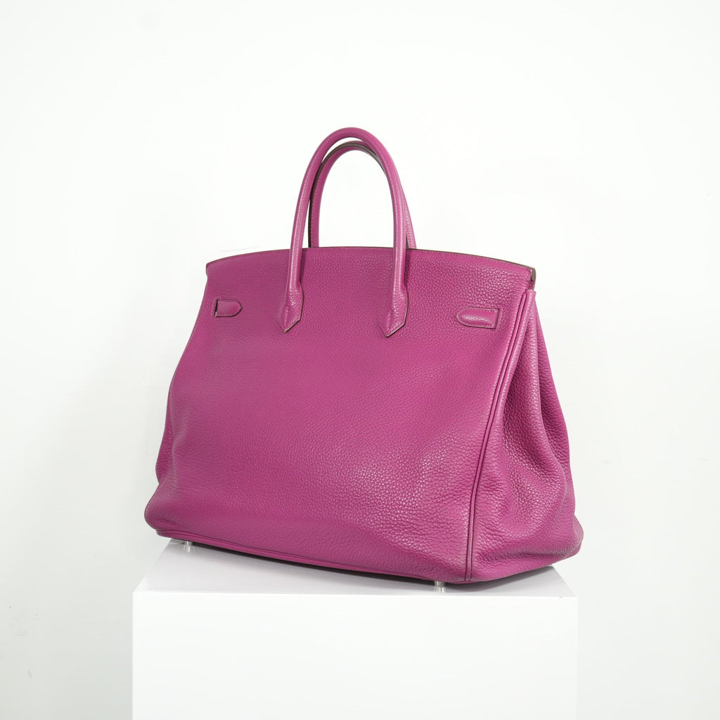 Hermes Fuchsia Birkin 40 Handbag