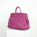 Hermes Fuchsia Birkin 40 Handbag