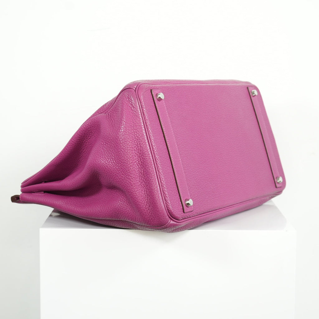 Hermes Fuchsia Birkin 40 Handbag