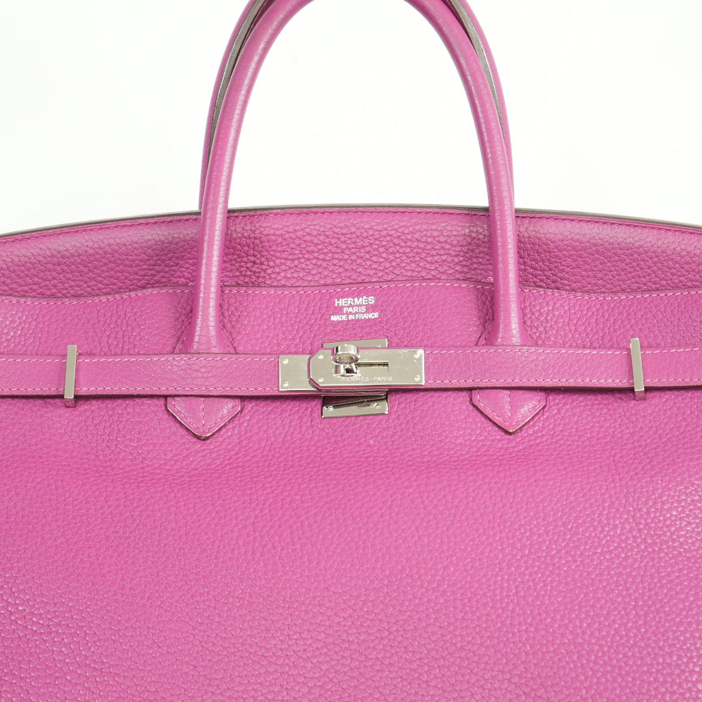 Hermes Fuchsia Birkin 40 Handbag
