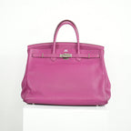 Hermes Fuchsia Birkin 40 Handbag