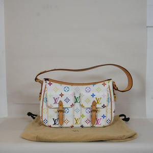 SF EXCLUSIVE: Louis Vuitton X Takashi Murakami Multicolor Monogram White Lodge PM