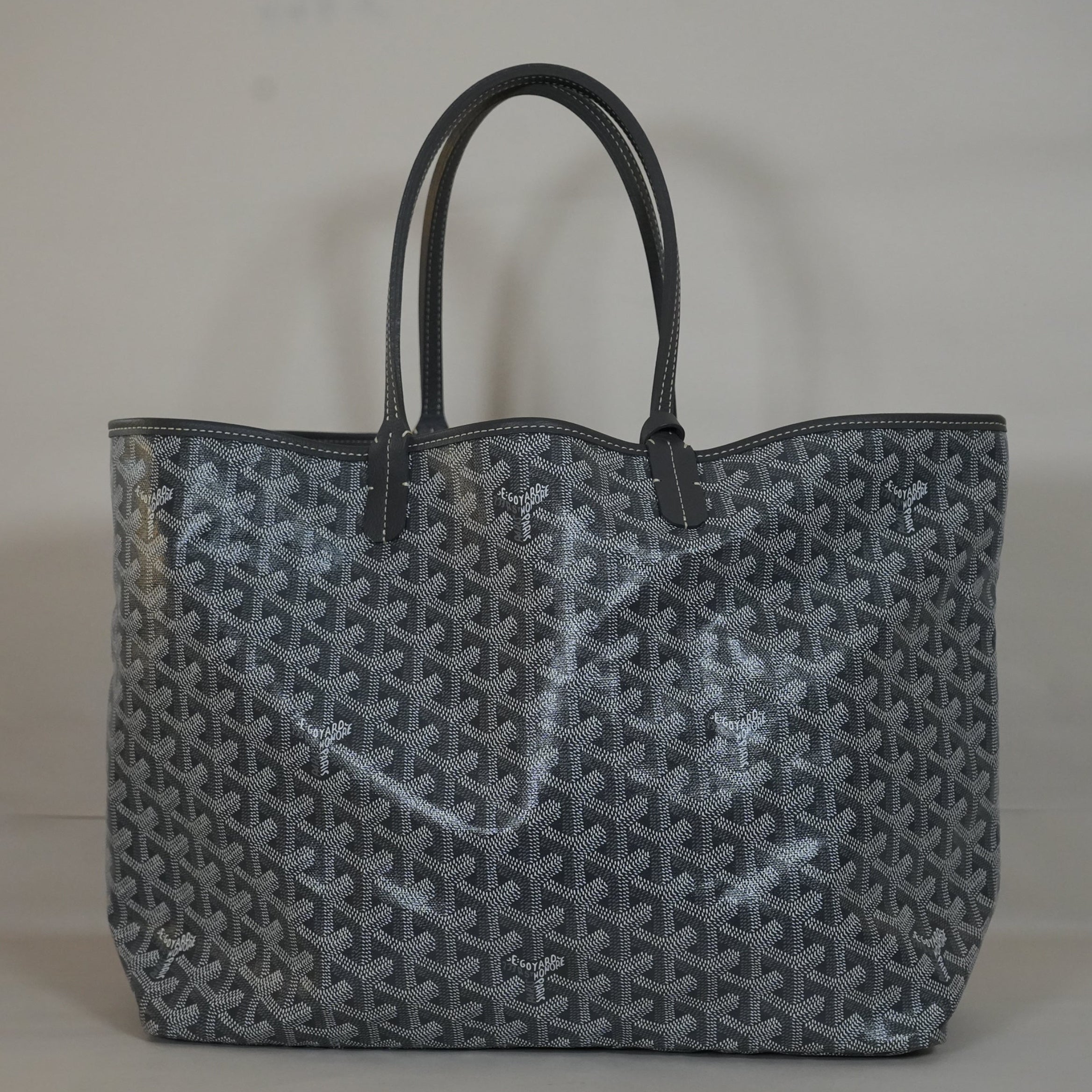 SF EXCLUSIVE: Goyard Saint Louis Coated Canvas Tote Bag
