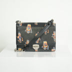 Prada Saffiano Lux Leather Robot Shoulder Bag