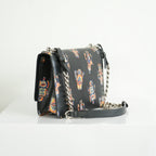 Prada Saffiano Lux Leather Robot Shoulder Bag