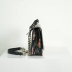 Prada Saffiano Lux Leather Robot Shoulder Bag