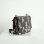 Prada Saffiano Lux Leather Robot Shoulder Bag