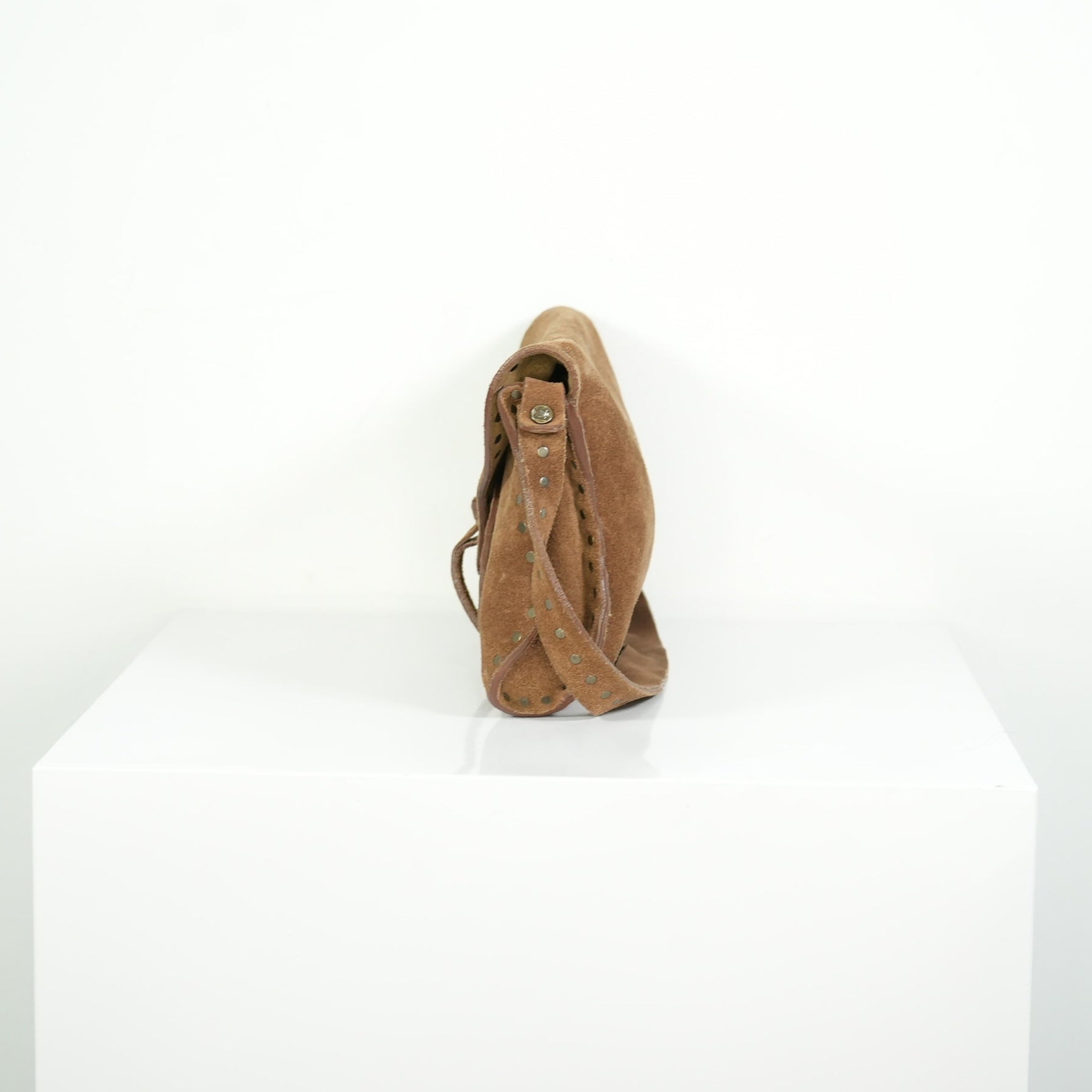 Celine Vintage Suede Shoulder Bag