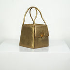 Salvatore Ferragamo Vintage Gold Mini Shoulder Bag