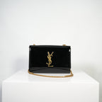 Saint Laurent Black Kate Crossbody Bag W/ Dust Bag