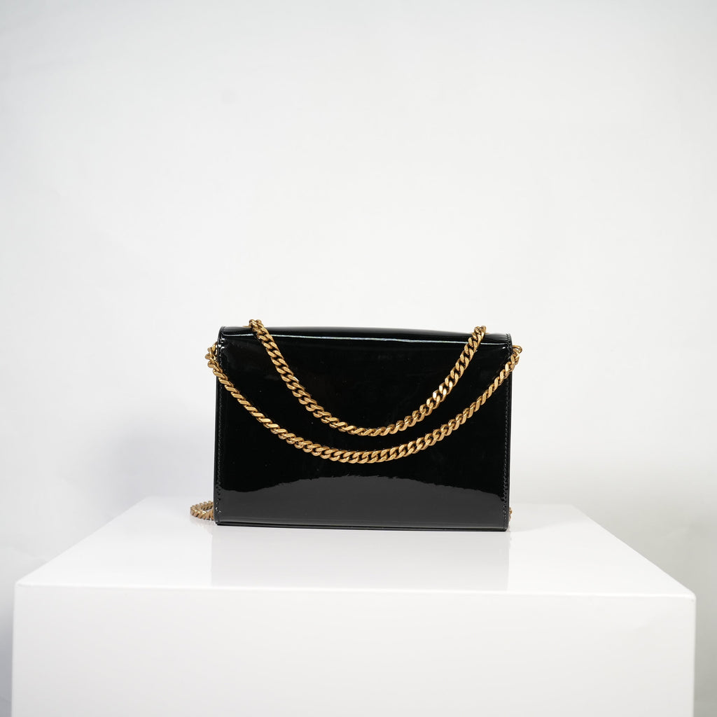 Saint Laurent Black Kate Crossbody Bag W/ Dust Bag