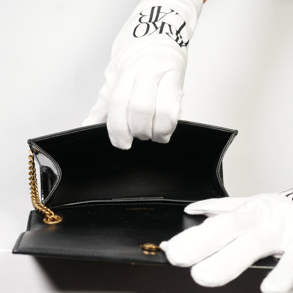 Saint Laurent Black Kate Crossbody Bag W/ Dust Bag